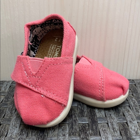 Toms Tiny Alpargata Canvas shoes - Picture 1 of 4